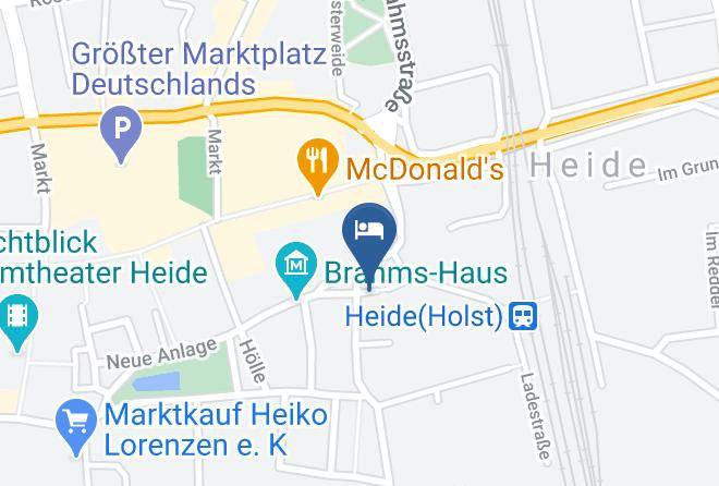 Dithmarschen - Pension Luttenheid Maps