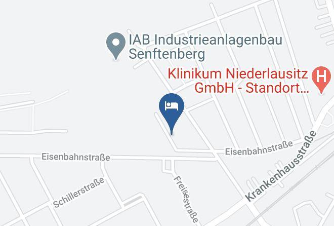Oberspreewald Lausitz - Pension Madlen Maps