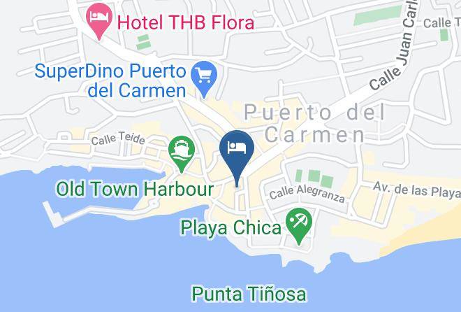 Las Palmas - Pension Magec Maps