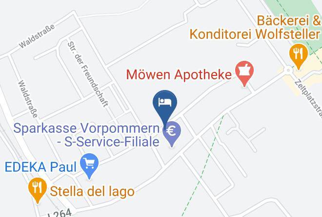 Vorpommern Greifswald - Pension Maiglockchen Maps
