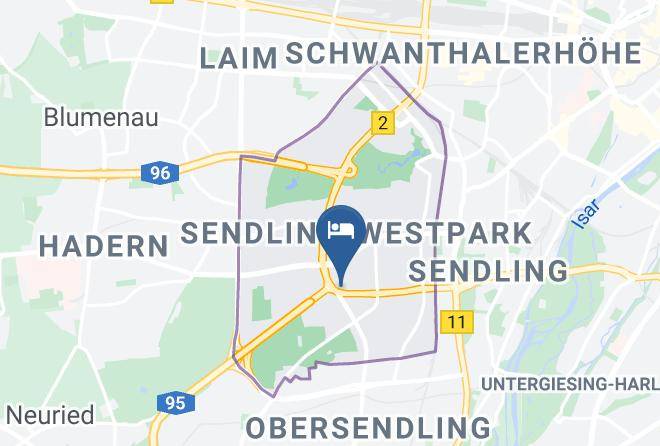 Munich District - Pension Mainburg Maps