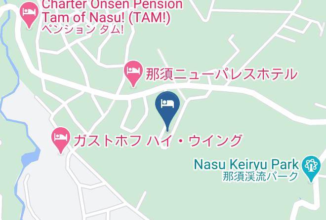 Nasu Townnasu District - Pension Manbou Maps