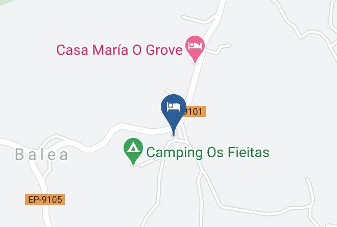 Pontevedra - Pension Mar De Rosas Maps