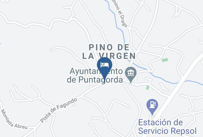 Santa Cruz De Tenerife - Pension Mar Y Monte Maps