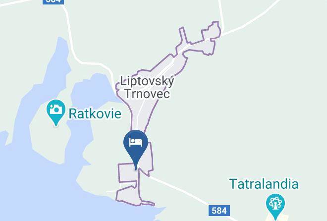 Liptovsky Mikulas - Pension Mara Maps