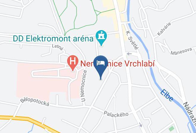Trutnov - Pension Marathon Maps