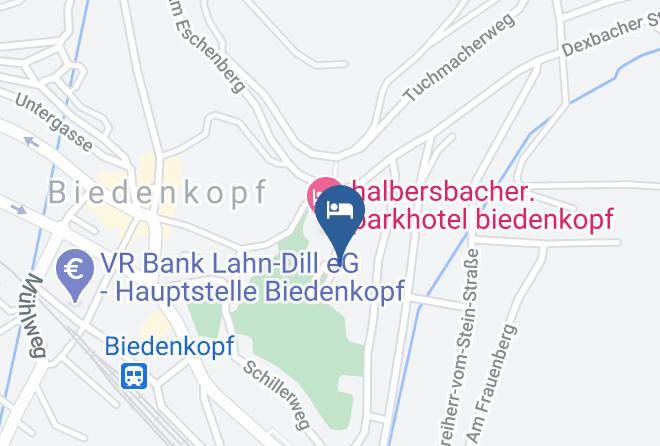 Marburg Biedenkopf - Pension Margarethe Maps