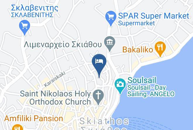 Sporades - Pension Margarita Maps
