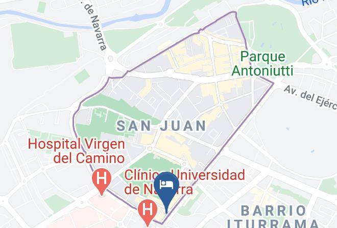 Navarra - Pension Maria Asun Maps