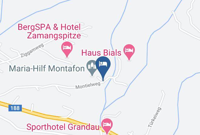 Bludenz - Pension Maria Hilf Maps