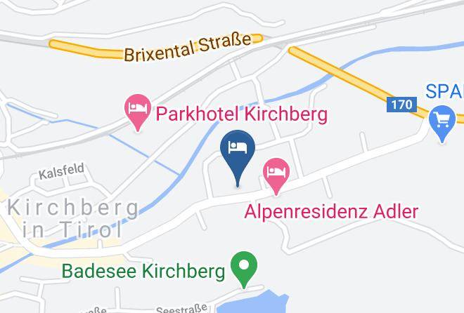 Kitzbuhel - Pension Maria Rose Maps