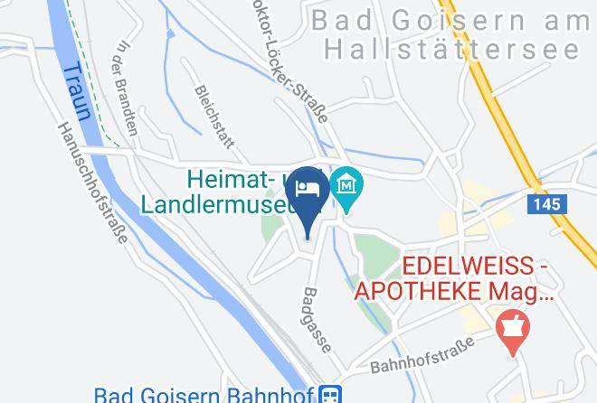 Gmunden - Pension Maria Theresia Maps