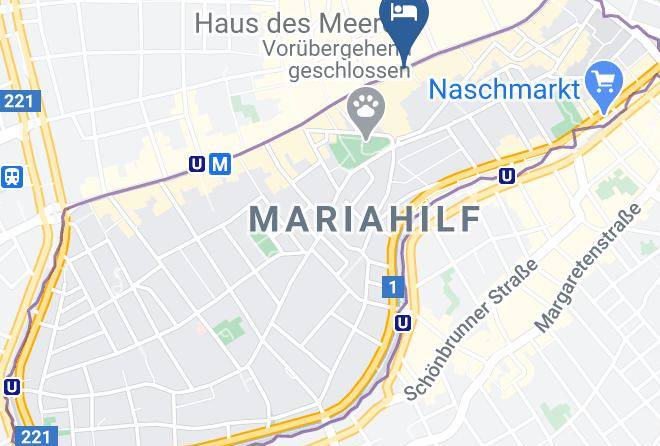 Hotel Pension Mariahilf Map