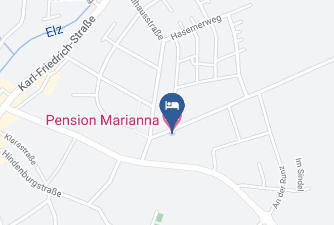Ortenaukreis - Pension Marianna Maps