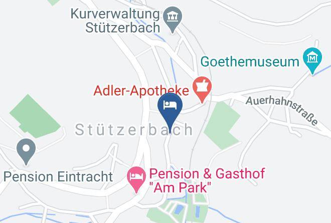 Ilm Kreis - Pension Marianne Maps