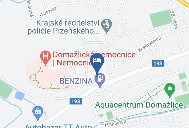 Domazlice - Pension Marie Krenova Maps