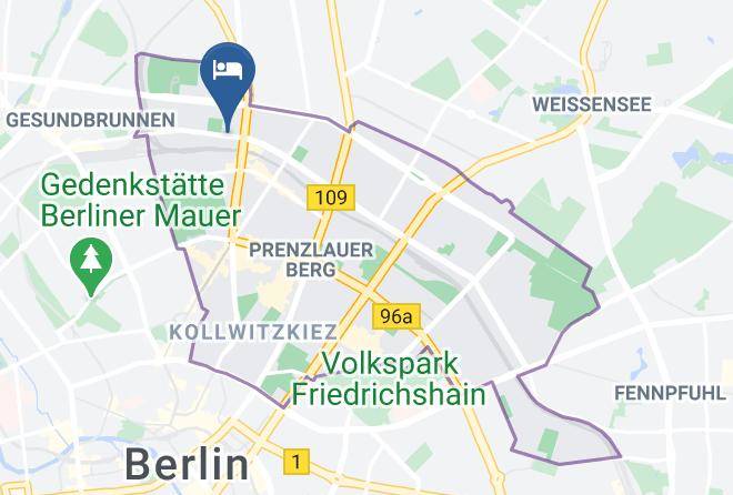 Stadt Berlin - Pension Marie Maps