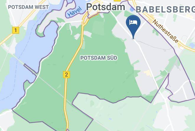 Potsdam - Pension Mark Brandenburg Inh Gabriele Albrecht E Kfr Maps