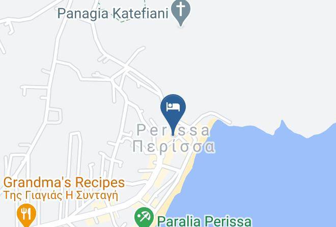 Thira - Pension Markos Maps