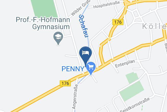 Sommerda - Pension Marschall Maps