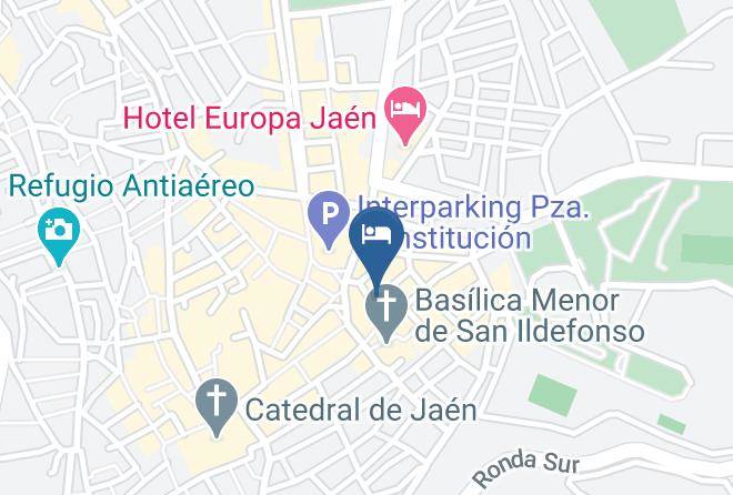 Jaen - Pension Martin Jaen Maps