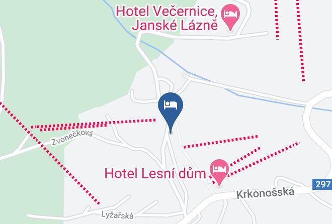 Trutnov - Pension Martin Maps