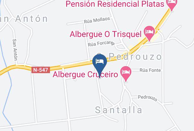 Auna - Pension Maruja Maps