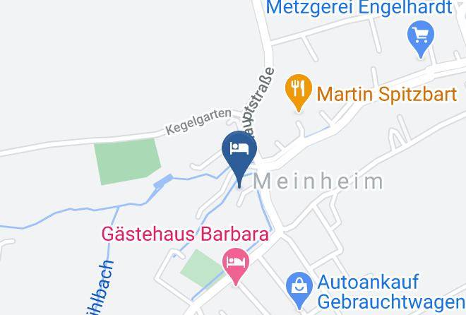 Weisenburg Gunzenhausen - Pension Meinheim Maps