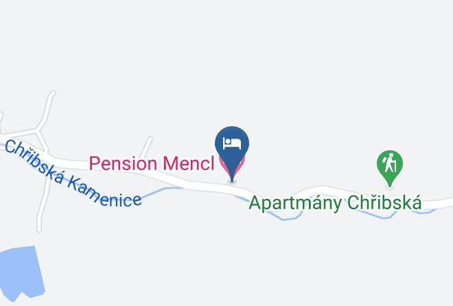 Decin - Pension Mencl Maps