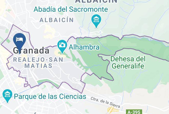 Granada - Pension Meridiano Maps