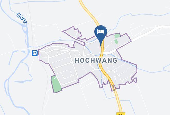 Gunzburg - Pension Merkle Maps