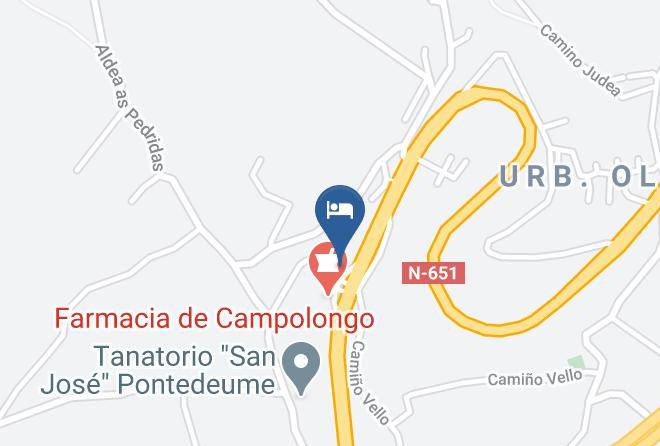 Auna - Pension Meson Paz Maps