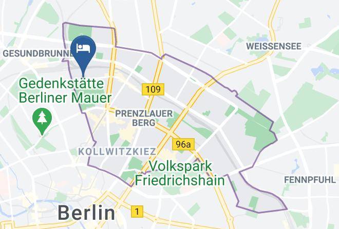 Stadt Berlin - Pension Michael Maps