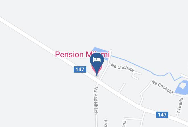 Ceske Budejovice - Pension Mijami Maps