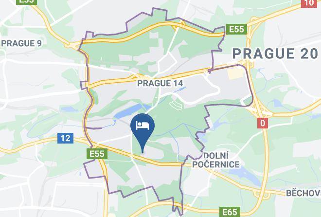 Prague - Pension Milk Inn Maps