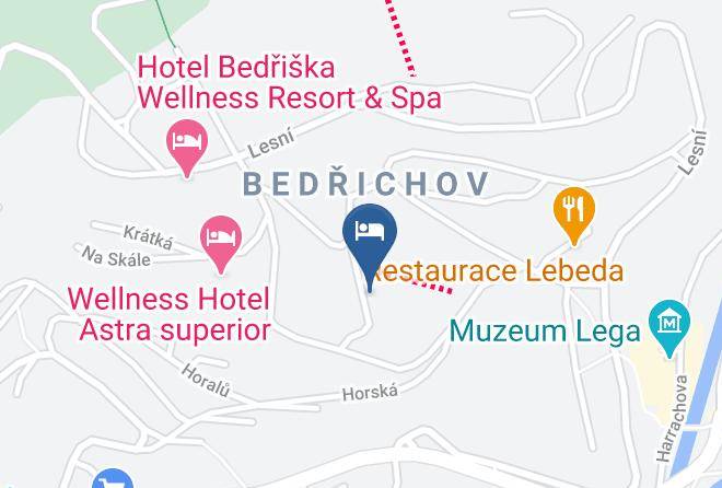 Trutnov - Pension Minerva Maps