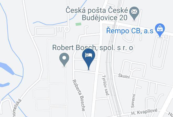 Ceske Budejovice - Pension Minor Czech Budejovice Maps