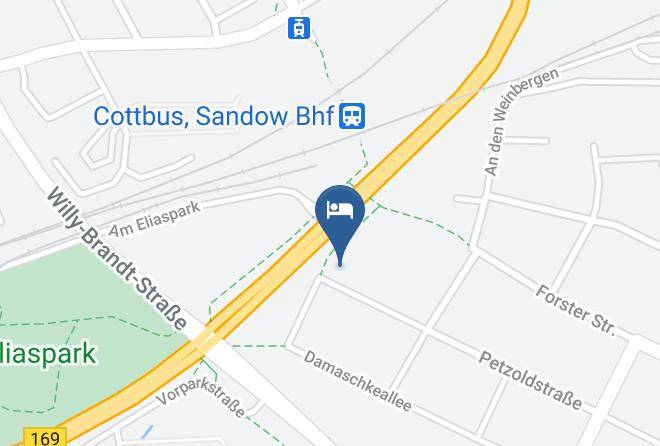 Cottbus - Pension Minuth Maps