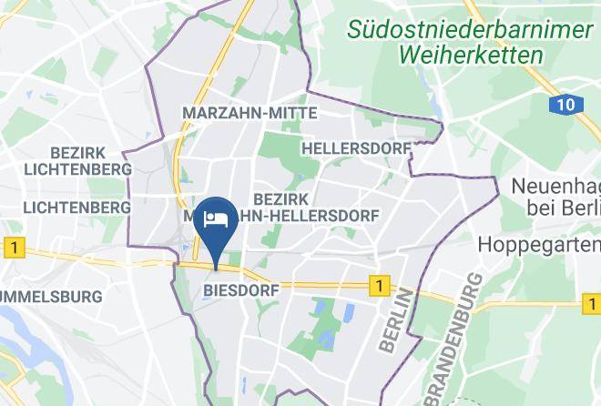 Stadt Berlin - Pension Mit Herz Maps