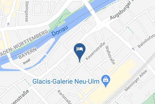 Neu Ulm - Pension Mitte 24 Maps