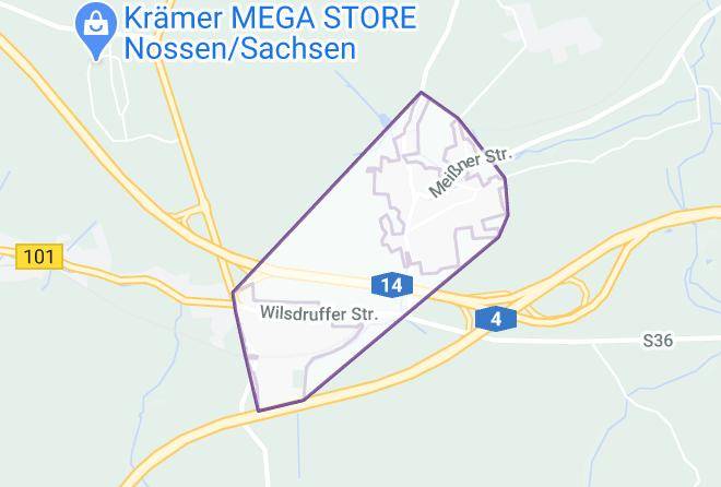 Meisen - Pension Mittelsachsen Maps