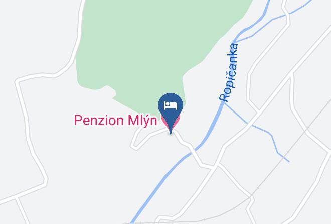 Frydek Mistek - Pension Mlyn Maps