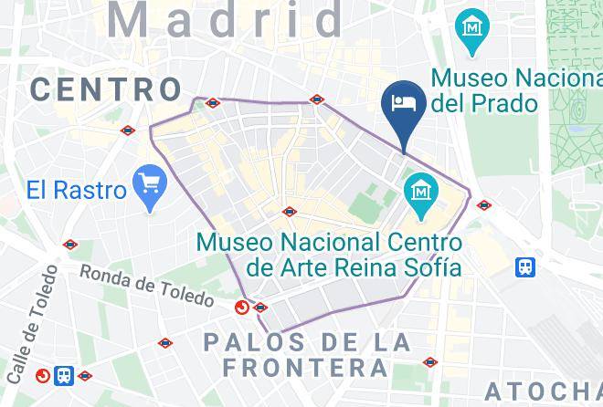Madrid - Pension Mollo Maps