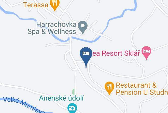Semily - Pension Mona Maps
