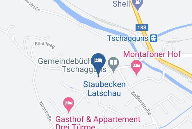 Bludenz - Pension Montiel Maps