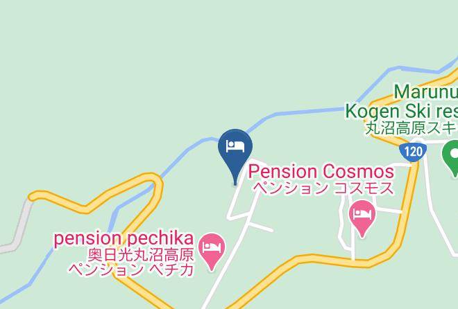 Katashina Vil Tone District - Pension Morinokaze Maps