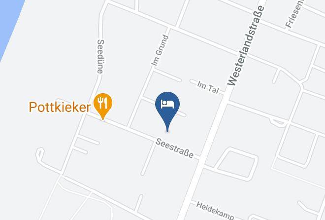Nordfriesland - Pension Mowennest Maps