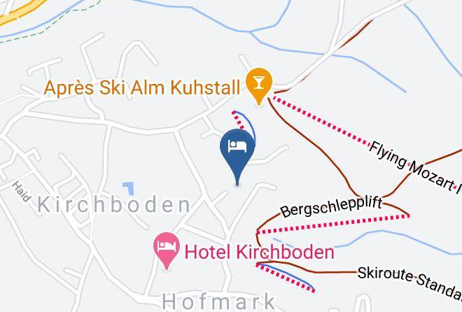 Sankt Johann Im Pongau - Pension Mozart Maps