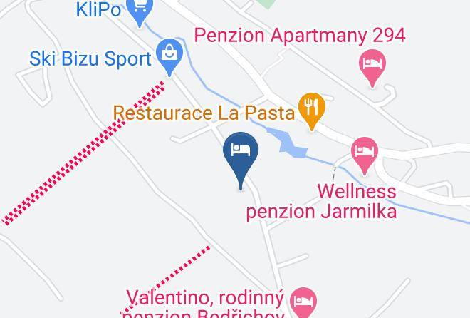 Jablonec Nad Nisou - Pension Muhl Maps