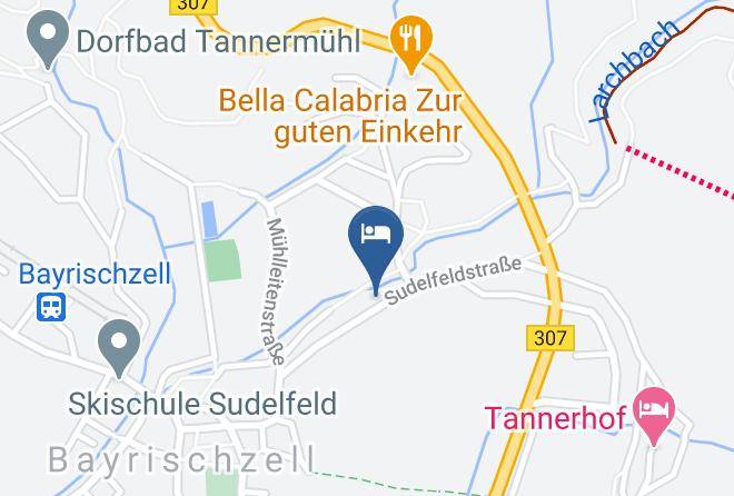 Miesbach - Pension Muhlbauer Maps